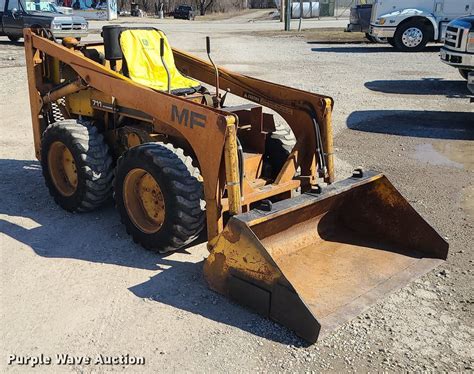 mf 711b skid steer|MF 711 skid steer loader .